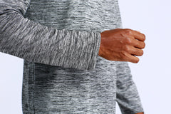 Athletic Pullover T-shirt - Quick-Dry Outdoor Sports, Hiking, Training, Long Sleeve Top Activewear Sweatshirt 1 Pack